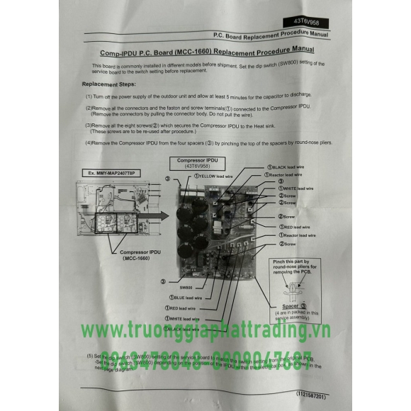 Bo điều khiển MCC - 1660 43T6V958